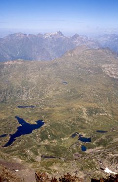 Le Lac Fourchu et le Grand Galbert